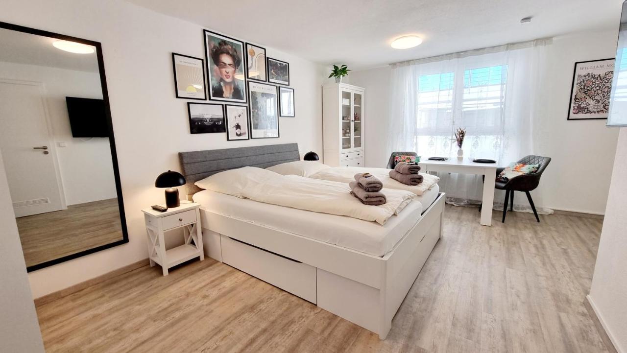 Stadtgarten-Studios - Im Zentrum Mit Parkplatz Weingarten  Dış mekan fotoğraf